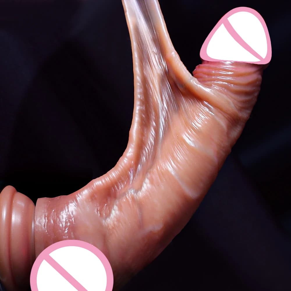 Liquid Silicone Realistic Dildo — Medium