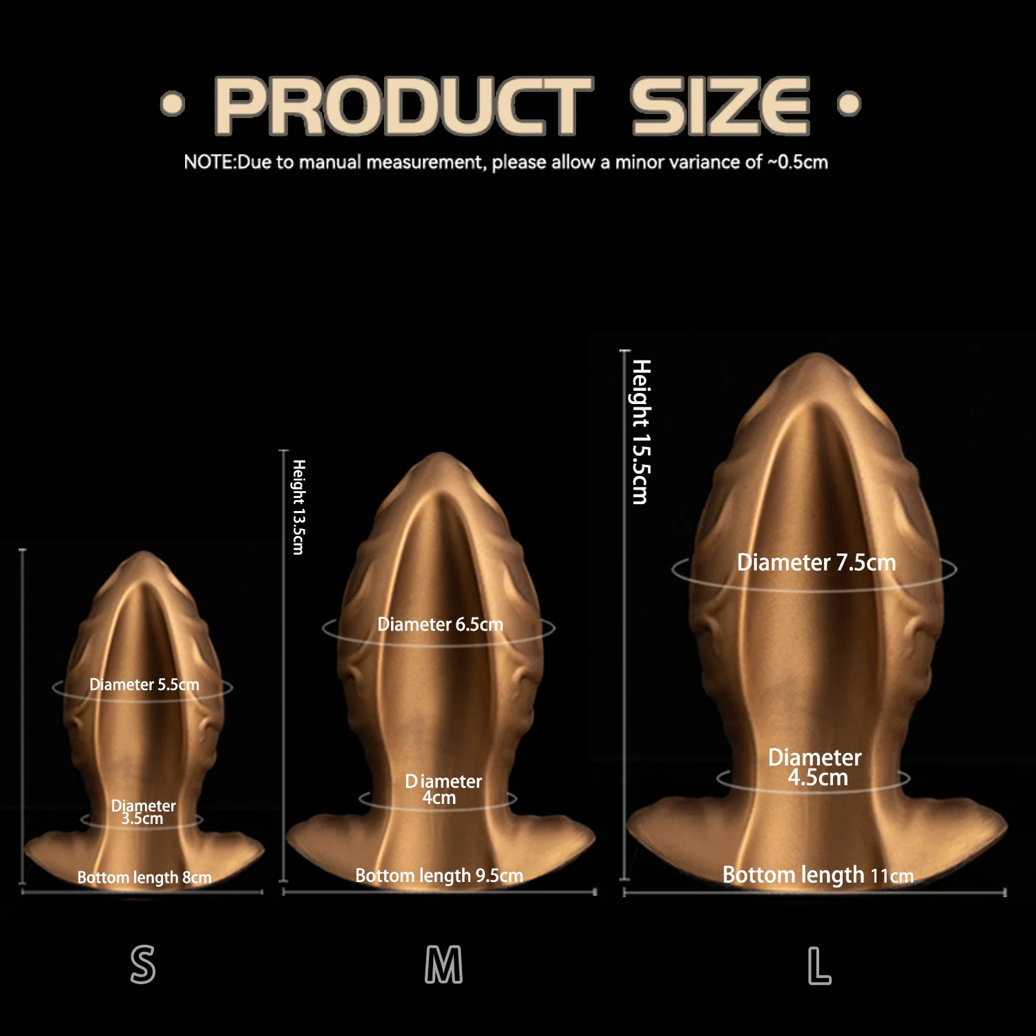 JYBL Venom Silicone Anal Plug — Large