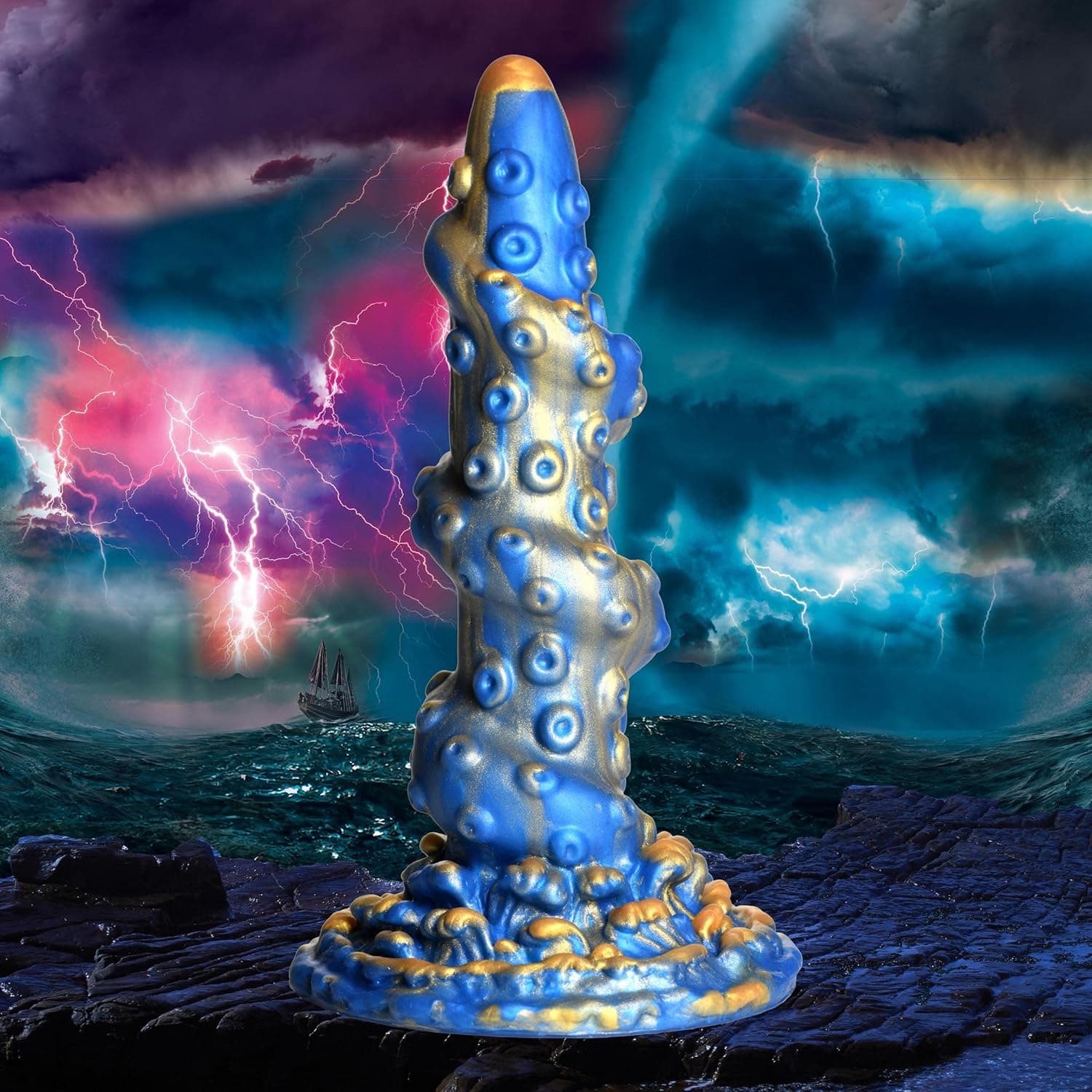 Creature Cocks Lord Kraken Tentacled Silicone Fantasy Dildo
